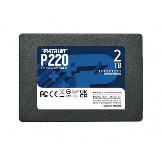 SSD drive 2TB P220 2.5 inches 550/500MB/s SATA III