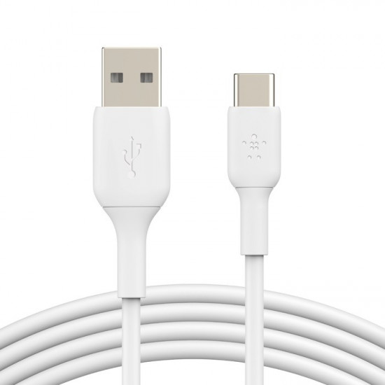 Cable BoostCharge USB-A/USB-C 1m white