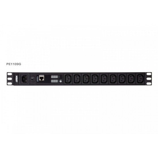 Basic Metered 1U PDU 10A 9 Outlet C13