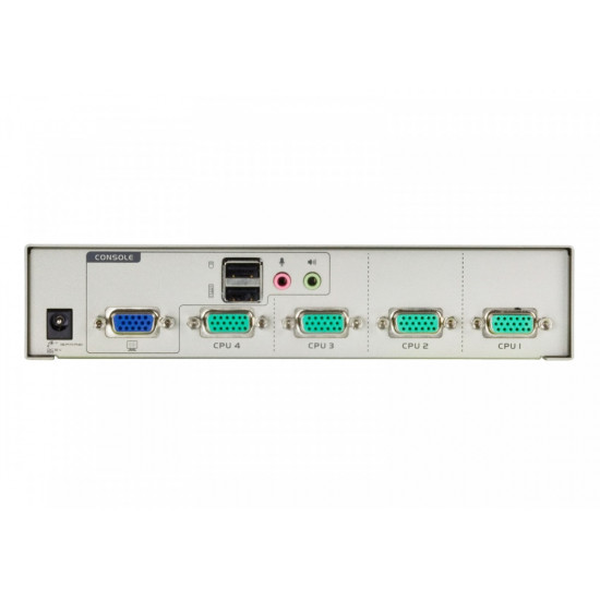 4-Port USB VGA/Audio KVM Switch CS74U