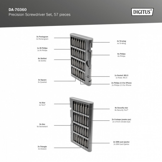 Screwdriver Set DA-70360