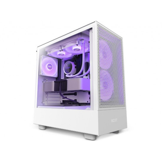 PC Case H5 Flow RGB with window white