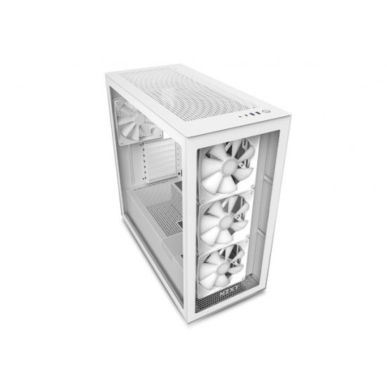 PC Case H7 Elite RGB with window white