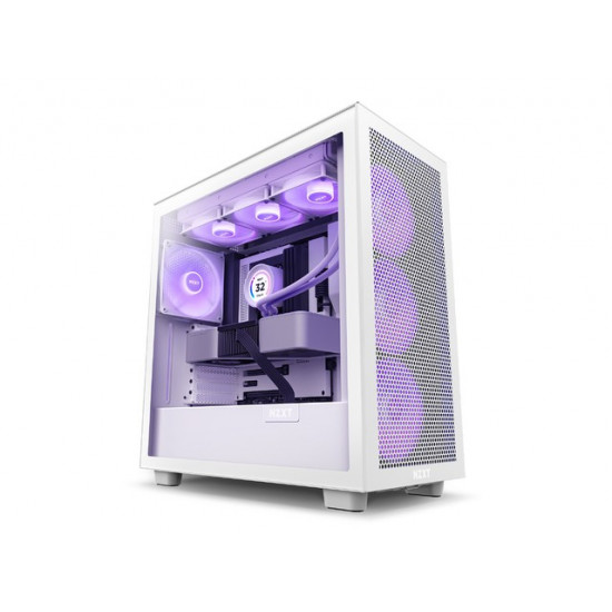 PC Case H7 Flow RGB with window white