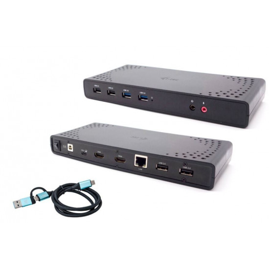 USB 3.0 / USB-C / Thunderbolt 2x HDMI + Power Delivery 85W docking station