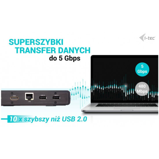 USB 3.0 / USB-C / Thunderbolt 2x HDMI + Power Delivery 85W docking station