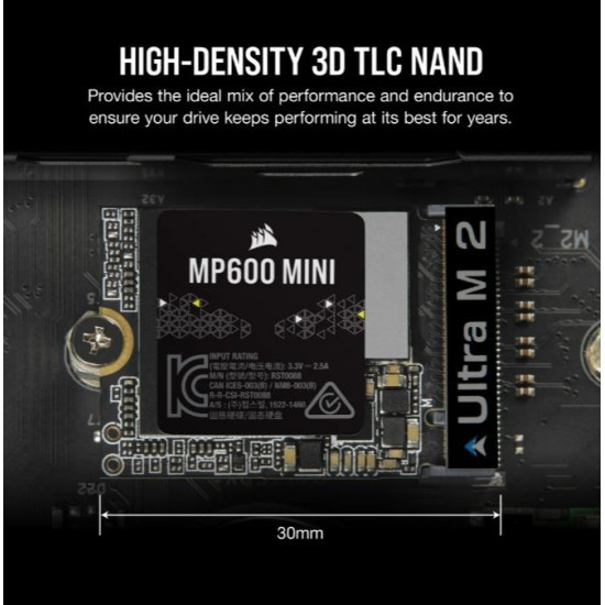 Disc SSD 1TB MP600 MINI 4800/4800 MB/s PCIe Gen 4.0 x4 M.2 2230