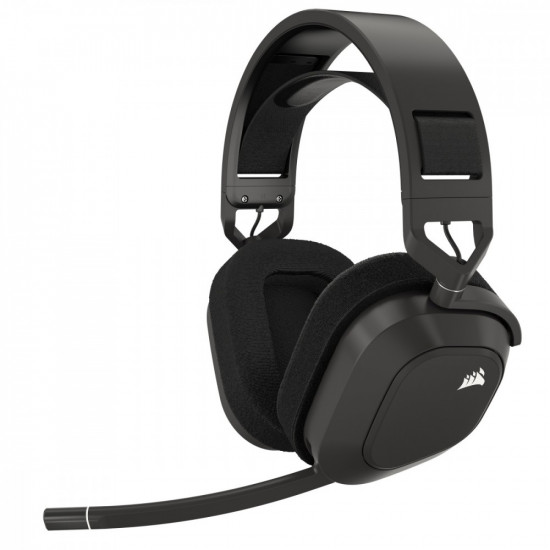 CORSAIR HS80 MAX Gaming Headset, Wireless, Steel Gray