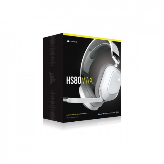 CORSAIR HS80 MAX Wireless Headset White - EU