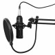 Studio and streaming microphone MT397K black