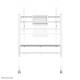 Stand FL50-525WH1 Trolley 55 - 86 inch White