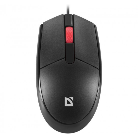 WIRED OPTIC MOUSE DELTA MM-523 BLACK