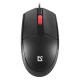 WIRED OPTIC MOUSE DELTA MM-523 BLACK