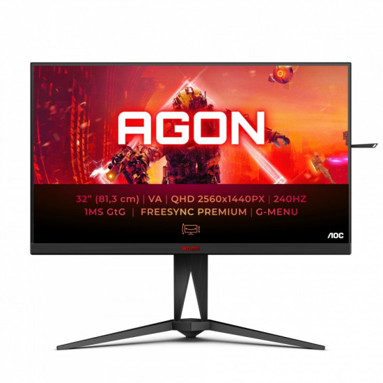 Monitor 31.5 inches AG325QZN VA 240Hz HDMIx2 DPx2 Pivot