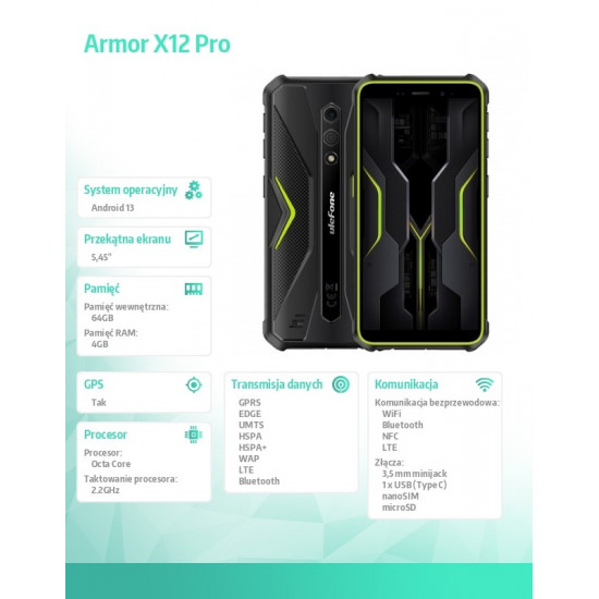 Ulefone Armor X12 PRO 4/64 Some Green