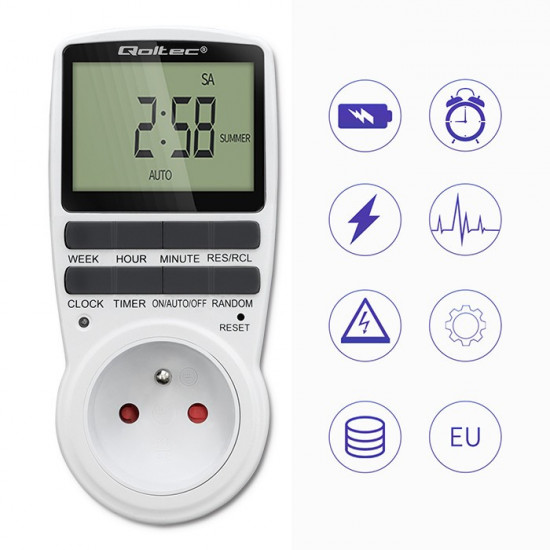 Electronic timer PC0628 with LCD