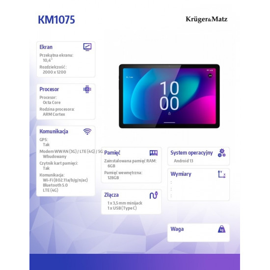 Tablet Eagle KM1075