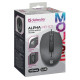 Wireless optic mouse Alpha MB-507 black