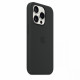 Silicon case with MagSafe for iPhone 15 Pro - black