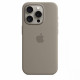 Silicon case with MagSafe for iPhone 15 Pro - clay