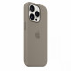 Silicon case with MagSafe for iPhone 15 Pro - clay