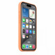 Silicon case with MagSafe for iPhone 15 Pro - orange sorbet