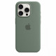 Silicon case with MagSafe for iPhone 15 Pro - cypress