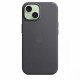 Case FineWoven with MagSafe for iPhone 15 - black