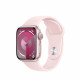 Watch Series 9 GPS 41mm Pink Aluminium Case with Light Pink Sport Band - S/M