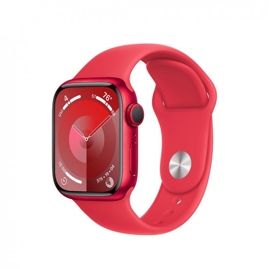 Watch Series 9 GPS 41mm (PRODUCT)RED Aluminium Case with (PRODUCT)RED Sport Band - M/L