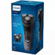 Philips Dry electric shaver Series 1000 S1142/00, Dry only, PowerCut Blade System, 4D Flex Heads, 40min shaving / 8h charge