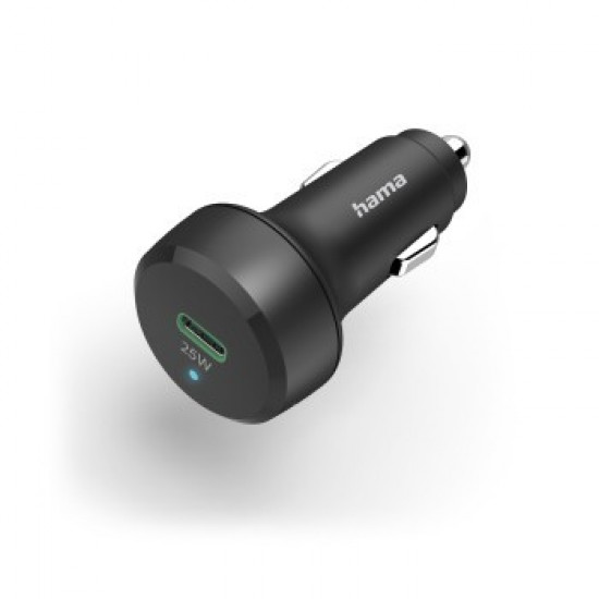 Car Charger QC PD USB-C 25W black