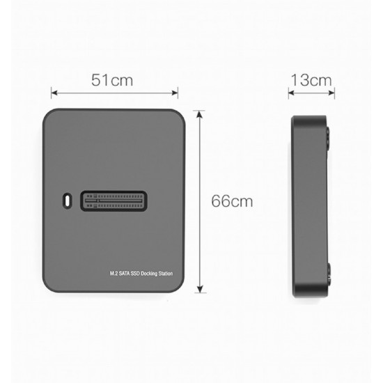 Docking station cesktop USB-C M.2 SATA NVME