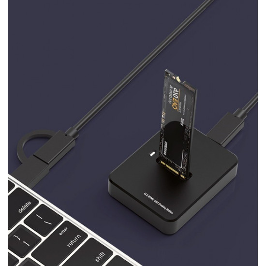 Docking station cesktop USB-C M.2 SATA NVME