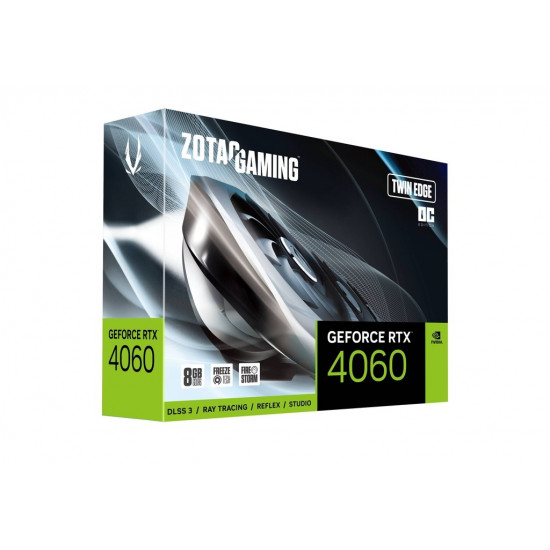 Graphic card GeForce RTX 4060 Twin Edge OC 8GB GDDR6 128bit 3DP