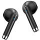 Bluetooth headphones 5.3 TWS IA II LED black