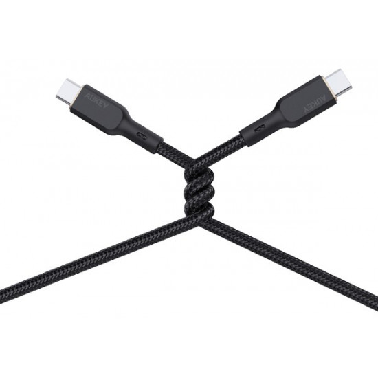 AUKEY CB-KCC102 Nylon C able USB C - USB C 1.8m