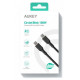 AUKEY CB-SCC101 Silicon Cable USB C - USB C 1m