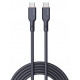 AUKEY CB-SCC101 Silicon Cable USB C - USB C 1m