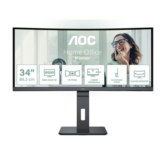 Monitor CU34P3CV 34& 39 & 39 100Hz Curved VA HDMI DP USB-C