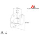 MC-526B audio bracket 