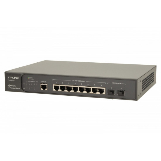 JetStream 8-Port Gigabit L2 Managed Switch with 2 SFP Slots TL-SG3210