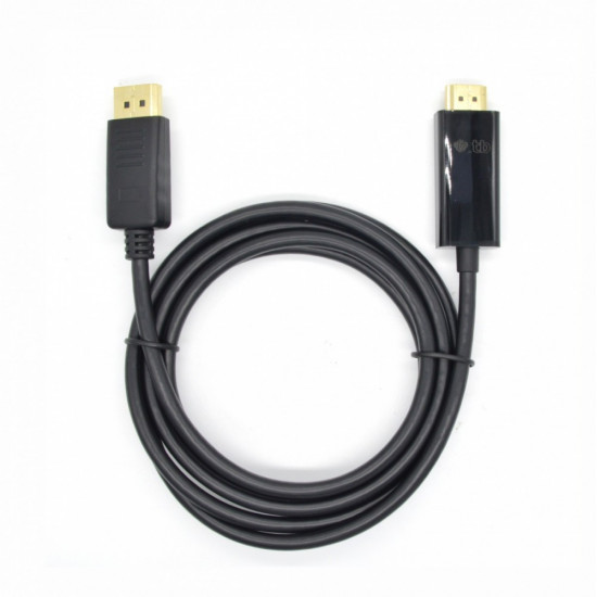 DisplayPort- HDMI 1.8 m. Cable, black