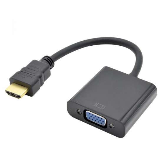 Adapter VGA M-HDMI M 15 cm.