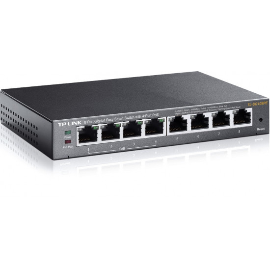 TL-SG108PE Switch Smart 8xGE (4xPoE)