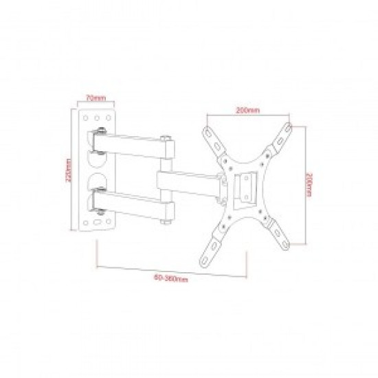 Bracket for LCD TV / LED 17-42 