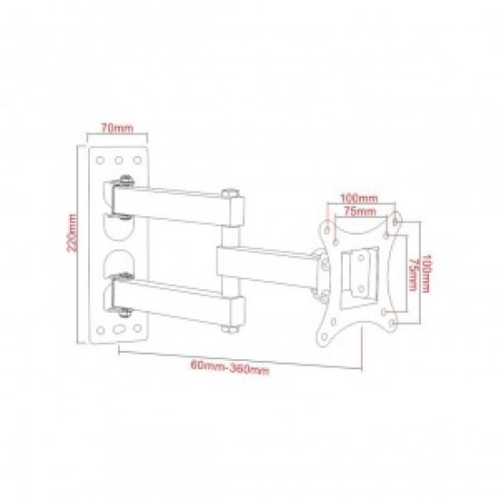 Bracket for LCD TV / LED 17-42 