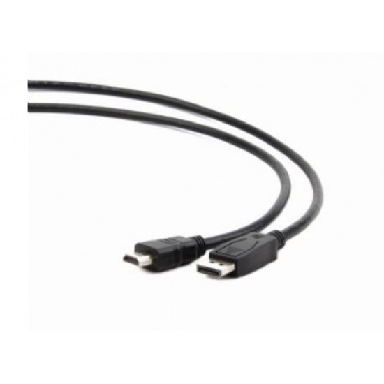 Cable DisplayPort to HDMI male black 5m