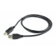 USB Cable 2.0 AM-BM 1m/black