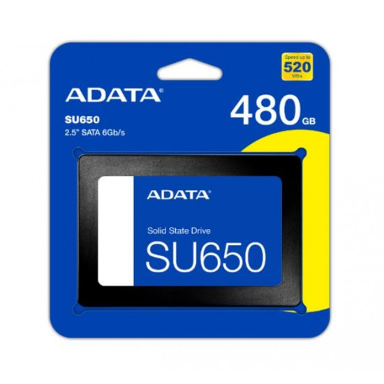 Drive SSD Ultimate SU650 480GB 2.5 S3 3D TLC Retail